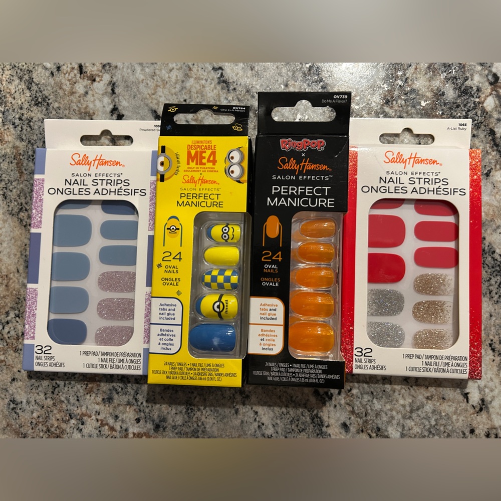 NEW BUNDLE: Sally Hansen Nail Strips & Perfect Manicure Nails